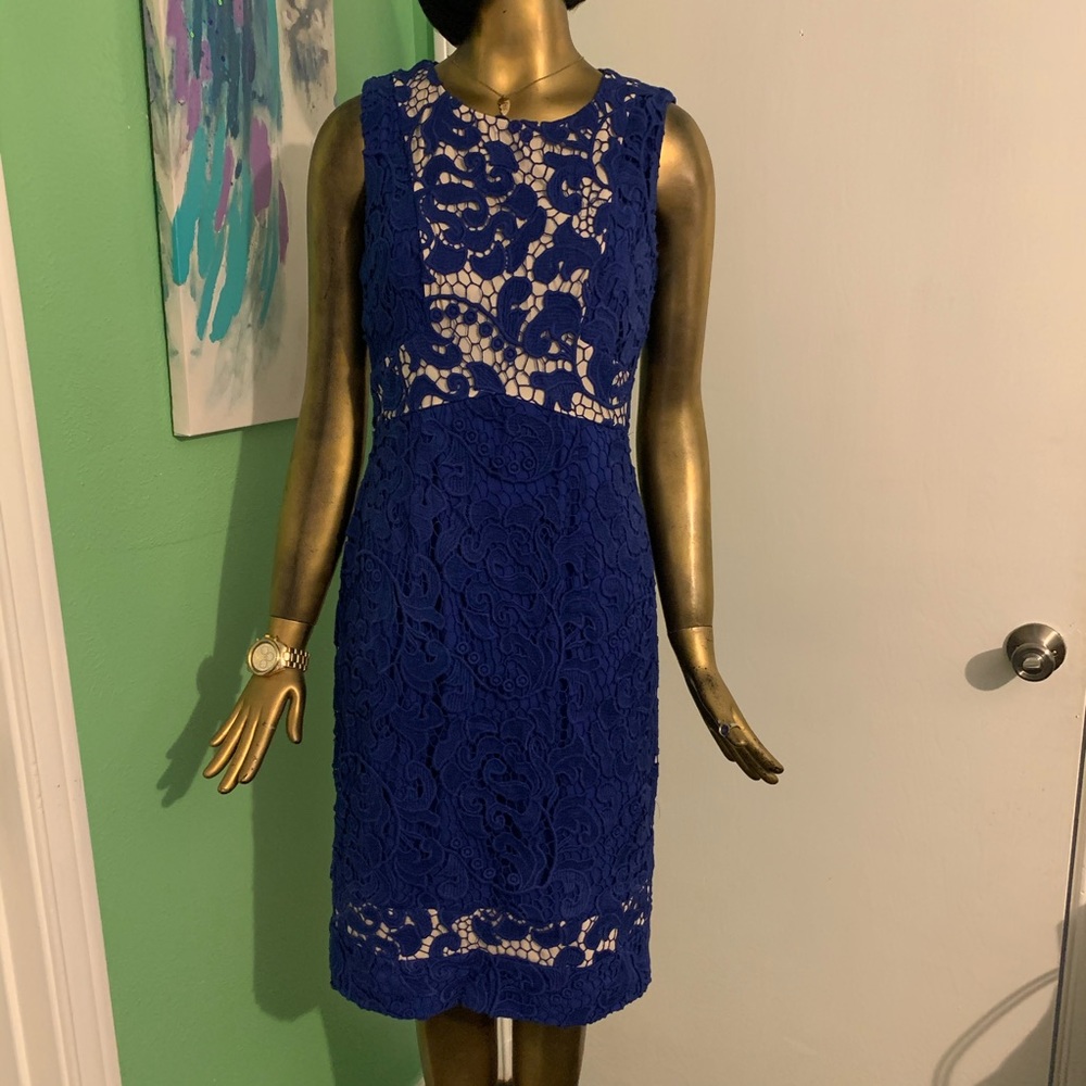 Antonio Melani fitted lace dress